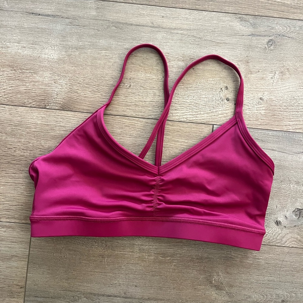 LSKD Clarity Pink Sports Bra